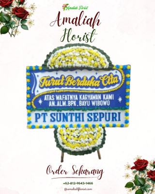 Papan Bunga Duka di Pesurungan Kidul