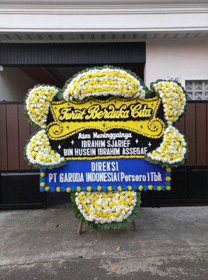 Papan Bunga Duka di Pesurungan Kidul